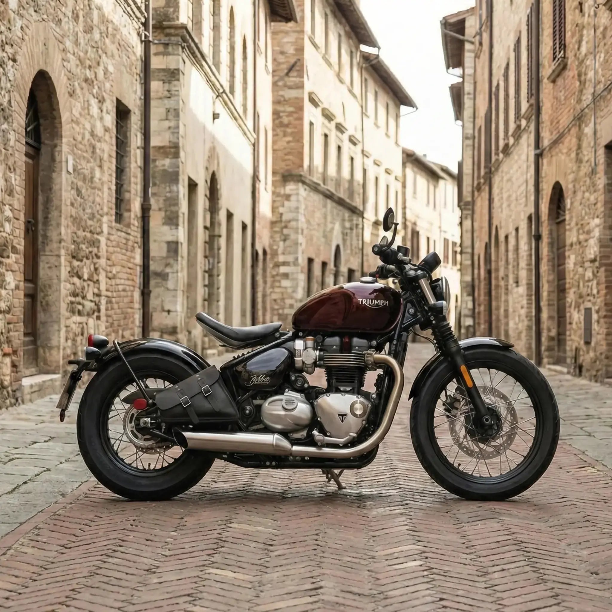 Triumph Bobber Speedmaster Solotasche rechts - TBR01