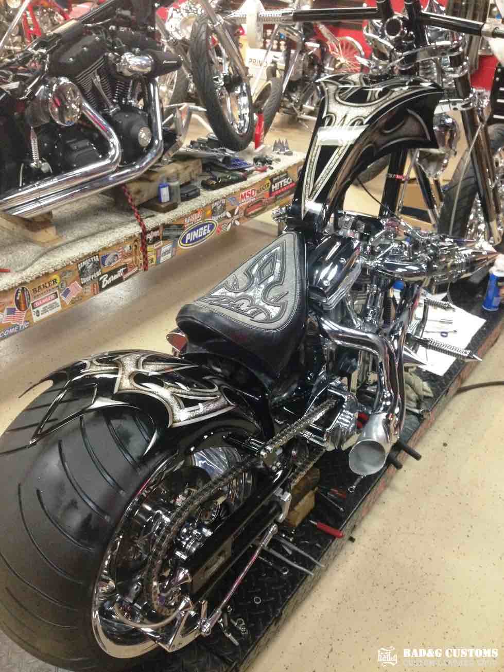 Gangster Choppers Custom Seat