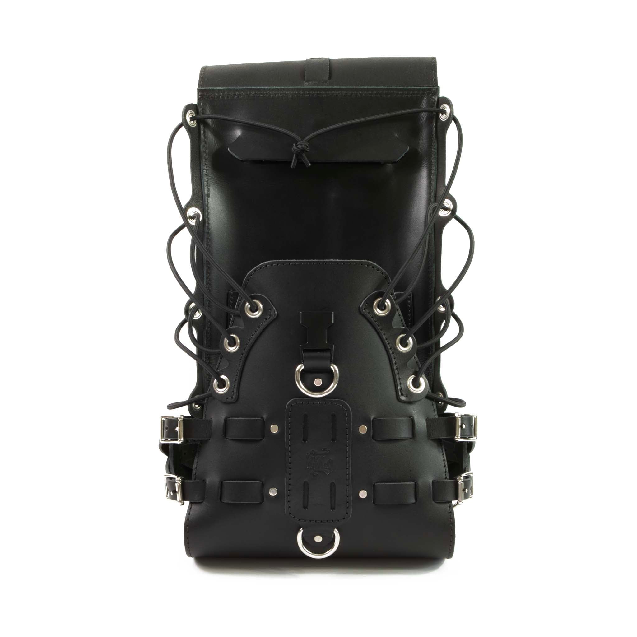 Holster interior with two flat pockets for registration and small items