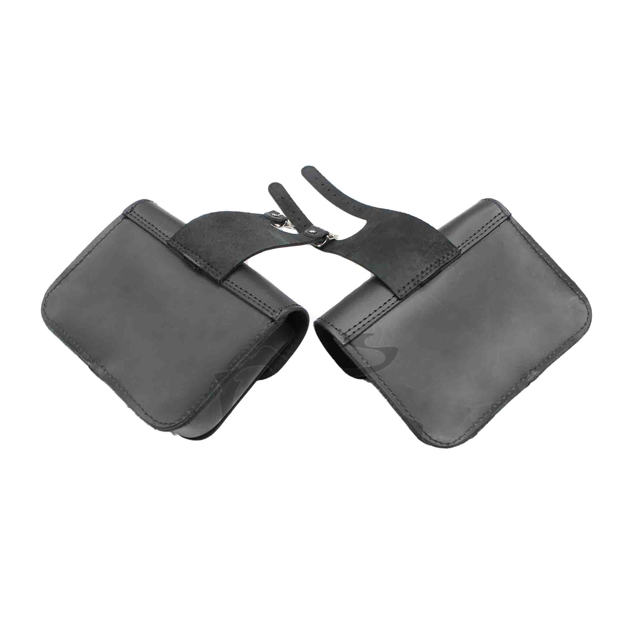 Upgrade your Harley-Davidson® Dyna with the DTU05 Dyna Throw Under Seat Bags. Hand crafted in USA with premium leather and top quality hardware. Durable and stylish, it's the perfect fit for your motorcycle.