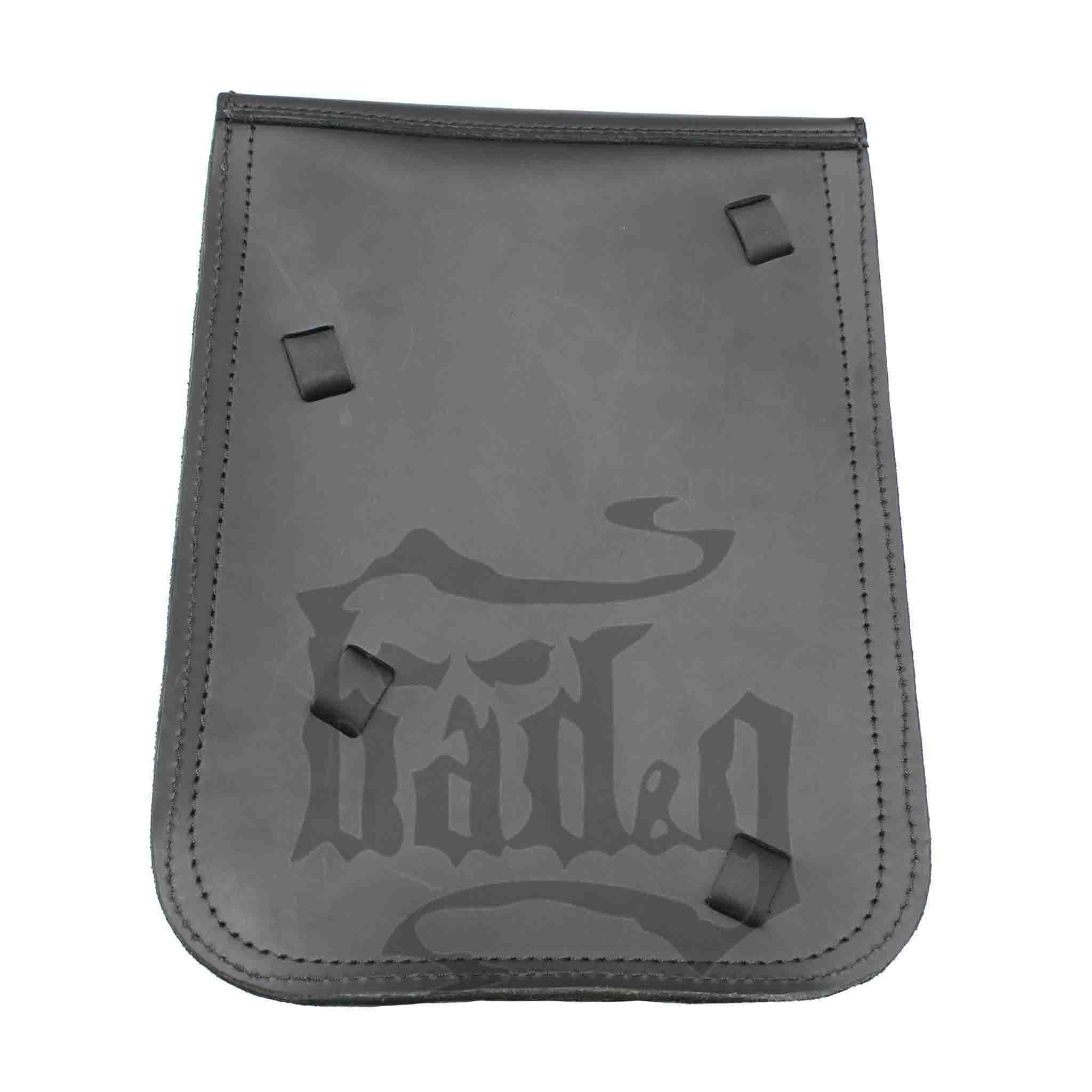 Upgrade your Harley-Davidson® Softail with the SHL04 Left Side Swingarm Solo Bag. Hand crafted in USA with premium leather and top quality hardware. Designed to fit all Pre-2017 Harley-Davidson® Softail models*. Durable and stylish, it features easy installation and it's the perfect fit for your motorcycle.