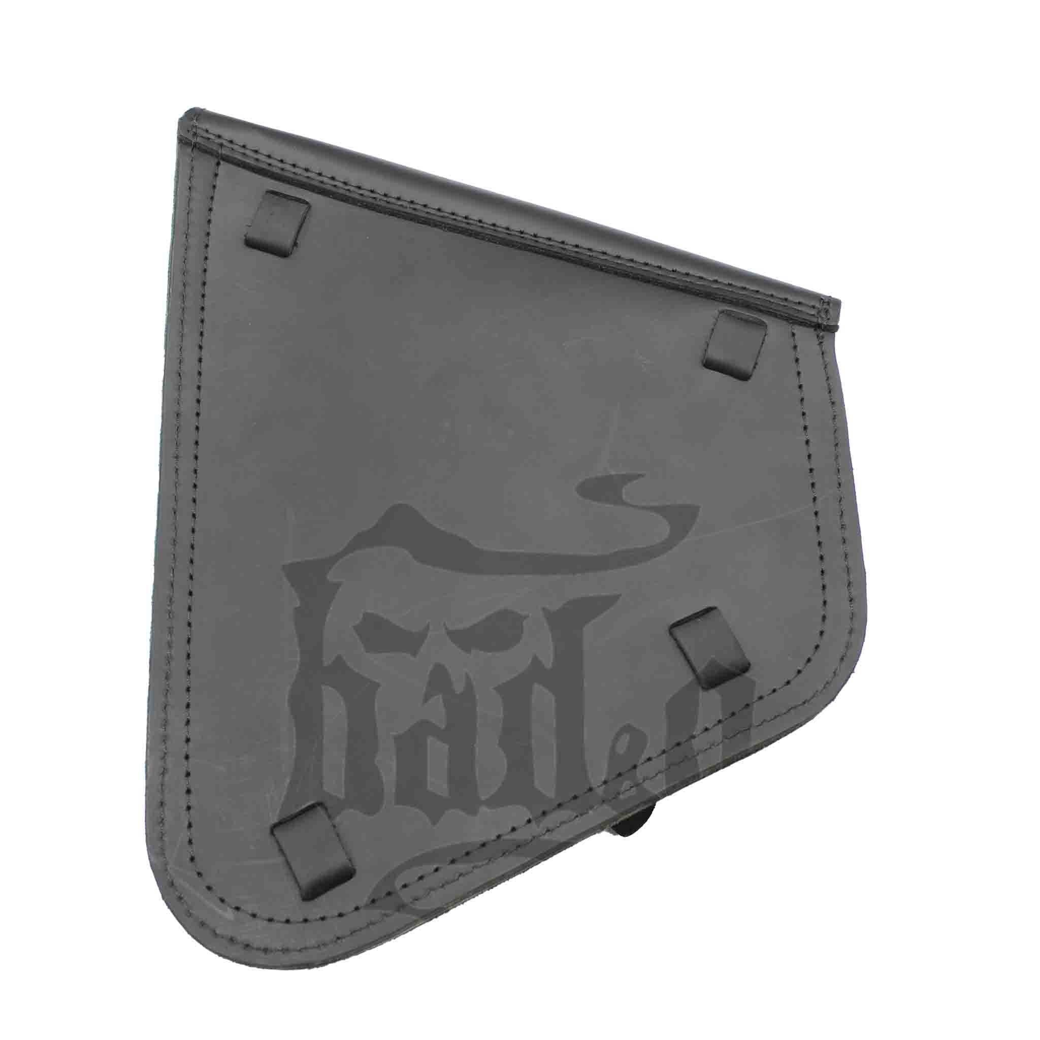 Upgrade your Harley-Davidson® Hardtail Chopper / Bobber with the SHR01 Right Side Solo Bag. Hand crafted in USA with premium leather and top quality hardware. Durable and stylish, it's the perfect fit for your motorcycle.